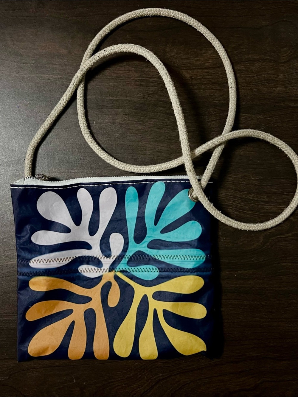 SeaBags recycled sail crossbody purse